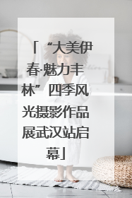 “大美伊春·魅力丰林”四季风光摄影作品展武汉站启幕