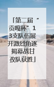 第二届“贡嘎杯”13支队伍展开激烈角逐 揭幕战甘孜队获胜