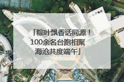 粽叶飘香话同源！100余名台胞相聚海沧共度端午