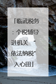 临武税务：个税辅导进机关 “依法纳税”入心田
