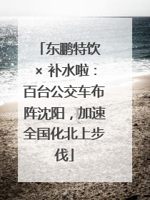 东鹏特饮 × 补水啦：百台公交车布阵沈阳，加速全国化北上步伐