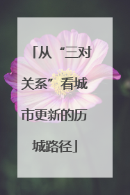 从“三对关系”看城市更新的历城路径