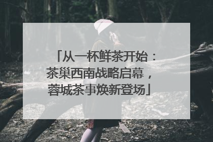 从一杯鲜茶开始：茶巢西南战略启幕，蓉城茶事焕新登场