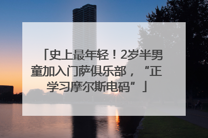 史上最年轻！2岁半男童加入门萨俱乐部，“正学习摩尔斯电码”