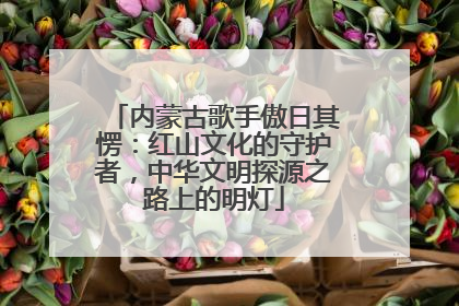 内蒙古歌手傲日其愣：红山文化的守护者，中华文明探源之路上的明灯