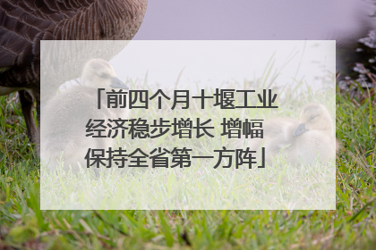 前四个月十堰工业经济稳步增长 增幅保持全省第一方阵