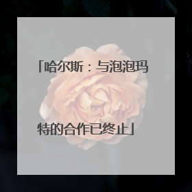 哈尔斯：与泡泡玛特的合作已终止