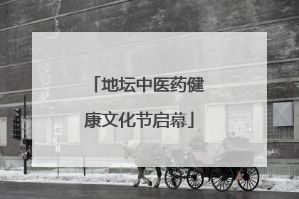 地坛中医药健康文化节启幕