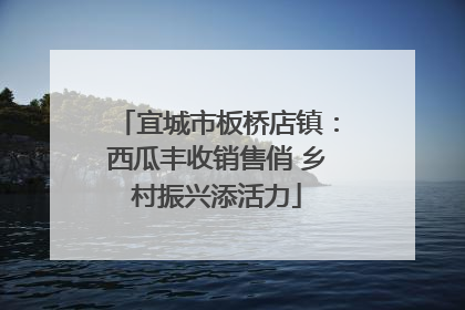 宜城市板桥店镇：西瓜丰收销售俏 乡村振兴添活力