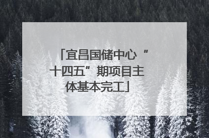 宜昌国储中心“十四五”期项目主体基本完工
