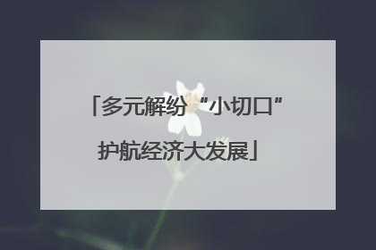 多元解纷“小切口” 护航经济大发展