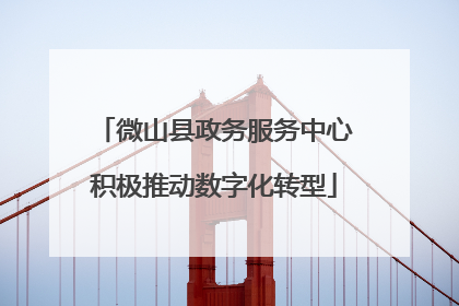 微山县政务服务中心积极推动数字化转型