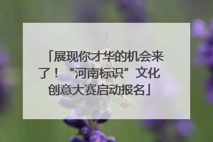 展现你才华的机会来了！“河南标识”文化创意大赛启动报名