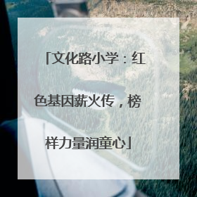 文化路小学：红色基因薪火传，榜样力量润童心