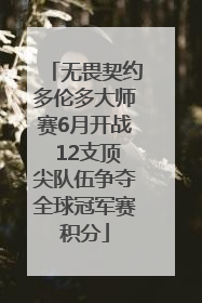 无畏契约多伦多大师赛6月开战 12支顶尖队伍争夺全球冠军赛积分