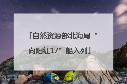 自然资源部北海局“向阳红17”船入列