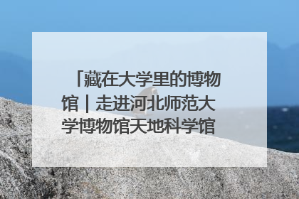 藏在大学里的博物馆｜走进河北师范大学博物馆天地科学馆：在校园里赴一场“宇宙之约”