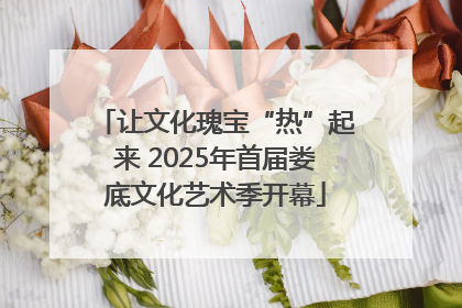 让文化瑰宝“热”起来 2025年首届娄底文化艺术季开幕