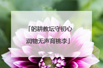 躬耕教坛守初心 润物无声育桃李