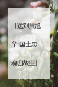 送别黄旭华 国士忠魂归故里