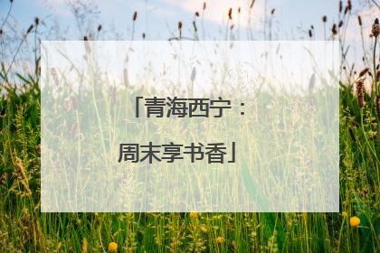 青海西宁：周末享书香