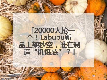 20000人抢一个！Labubu新品上架秒空，谁在制造“饥饿感”？