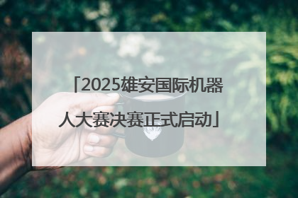 2025雄安国际机器人大赛决赛正式启动