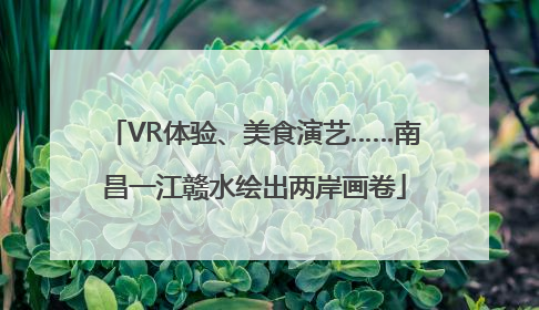 VR体验、美食演艺……南昌一江赣水绘出两岸画卷